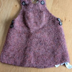Zara Pink Woolen Diaper Cover